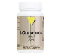 Vit'all+ L- Glutathion Réduit 50mg 60 gélules végétales