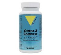 Vit'all+ OMEGA 3 COMPLEXE SeaNERGY3 Libération prolongée 60 capsules
