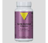 Vit'all+ Super Cheveux Kératine Pure 500mg 50 gélules végétales