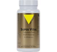 Vit'all+ Super Vital Complexe Total Multi-Vitamines et Minéraux 60 Comprimés