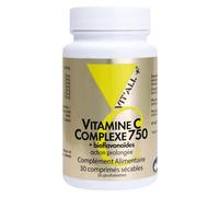 Vit'all+ Vitamine C Complexe 750 30 comprimés sécables