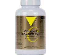 Vit'all+ Vitamine C Complexe 750mg Action Prolongée Avec Bioflavonoïdes 100 Comprimés Sécables