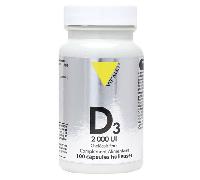 Vit'All+ Vitamines D3 2000UI Cholécalciférol 50mcg 100caps