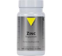 Vit'all+ Zinc Bisglycinate Forme Biodisponible 100 Comprimés Sécables