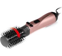 VITALmaxx Brosse coiffante - 3 accessoires - anthracite/or rose