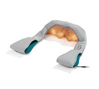 VITALmaxx Masseur de nuque Shiatsu | Masseur avec chaleur pour les épaules, la nuque, le dos et les jambes | Massage par pétrissage 3 en 1, massage par vibration et thermothérapie [turquoise]