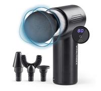 Vitalmaxx Mini Appareil de massage Pistolet Avec Batterie 4 Essais Pression
