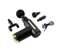 VitalMaxx Mini-pistolet de massage, 4 têtes, 6 vitesses