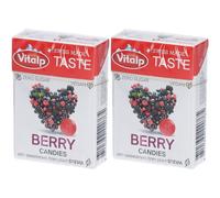 Vitalp Bonbons aux Baies Sans Sucre Bonbon(S) 2x25 g
