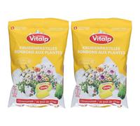 VITALP Bonbons Aux Plantes Sans Sucre Mélisse et Citron Bonbon(S) 2x75 g