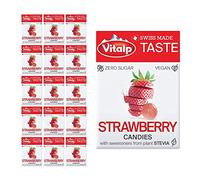 VITALP - Bonbons sans sucre - Fraise 25g