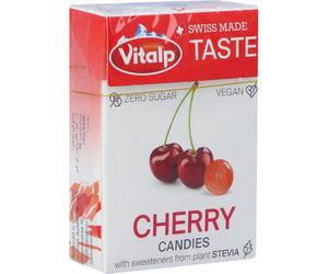 Vitalp Bonbons Stévia Sans Sucre Goût Cerise 25g