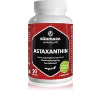Vitamaze Astaxanthin capsules pour protéger les cellules du stress oxydant 90 cps