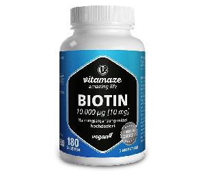 Vitamaze Biotine 10mg 180 comprimés
