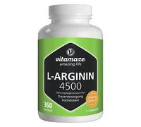 Vitamaze L-Arginine 4500mg 360 Capsules