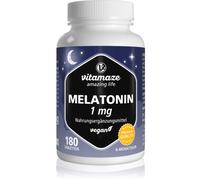 Vitamaze Melatonin pastilles en cas de troubles du sommeil et de l’endormissement 180 p.