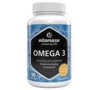 Vitamaze Oméga 3 Capsules 1000 mg - 400 mg EPA / 300 mg DHA - 90 gélules FOS certifié