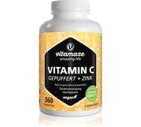 Vitamaze Vitamin C + Zinc pastilles pour soutenir le système immunitaire 360 p.