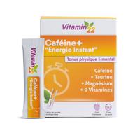 Ineldea Poudre Vitamin'22 Caféine+ Énergie et concentration 14 sticks
