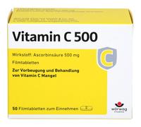 VITAMIN C 500 Comprimés Pelliculés 50 St PZN 00652240