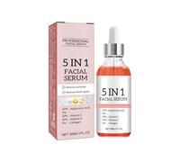 Vitamin C Face Serum, 5 In 1 Anti Aging Serum With Vitamin C, Vitamin E, Hyaluronic Acid, Collagen and Nicotinamide, Vitamin C Serum For Facial Moisturizing, Firming Skin And Even Skin Tone 30ml (1pc)