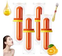 Vitamin C Makeup Tone Up Cream,5 In 1 Vc Moisturizing Brightening Concealer,Lightweight Long Lasting Vitamin C Face Serum Moisturizer Cream,For All Skin Type (4Pcs-T, SIZE)