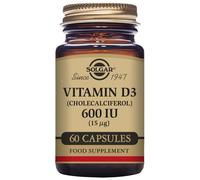 Vitamin D3 (Cholecalciferol) 600 Iu Vegetable Capsules
