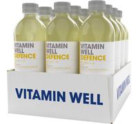 Vitamin Well Defence Vitamine C+D+Zinc Boisson Rafraîchissante Agrumes/Fleurs De Sureau 12x500ml