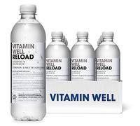 Vitamin Well Vitamine eau au goût - vitamine B, vitamine D - boisson fonctionnelle et hypocalorique enrichie en ingrédients fonctionnels - 12 x 500 ml avec gage (reload)