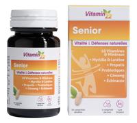 Ineldea Multivitamines Vitamin'22 Senior – Myrtille & Lutéine – 30 comprimés