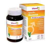 VITAMIN'22 - Specific Homme - Complément alimentaire à base de 14 vitamines et minéraux - Répondre aux besoins spécifique de l'homme - Sans gluten - Fabriqué en France - Cure 30 jours
