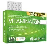 Vitamina B12,1000µg. B12 Vitamine 160 Comprimés - Soutient le Système Nerveux. Vitamine B12 Adulte, Énergie, Immunité, Métabolisme. Vegan, Natural