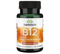 Vitamine B-12, 500mcg - 100 gélules