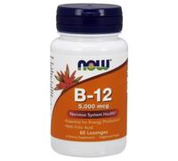 Vitamine B-12 avec acide folique, 5000mcg - 60 pastilles