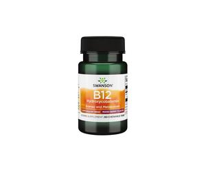Vitamine B-12 Hydroxycobalamine 1000 mcg 60 Comprimés à croquer Swanson Health Products