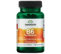 Vitamine B-6 (Pyridoxine), 100mg - 100 caps