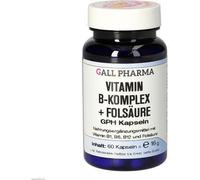 Vitamine B Complexe+Acide folique en gélules 60 pc