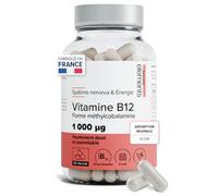 Vitamine B12 1000μg Méthylcobalamine - Anti-Fatigue - Vegan - 4 Mois | Synergie Vitamines B6 B9 B12 - Haute Dose & Absorption - Energie, Immunité & Système Nerveux - 120 Gélules - Beyond Elements