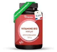 Vitamine B12 1000µg Méthylcobalamine Pure - Énergie & Fatigue - 1 an