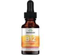 Vitamine B12 Cyanocobalamine 1000 MCG - Fraise 59 ml liquide Swanson Health Products
