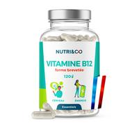 Nutri&Co Vitamine B12 brevetée vegan 120 gélules