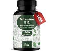 Vitamine B12 forte - 400 comprimés (400 Jours de Réserve)