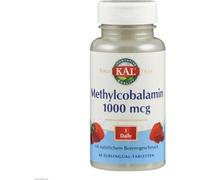 Vitamine B12 Méthylcobalamine 1000 μg Kal Comprimés 60 pc