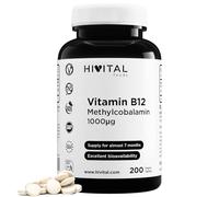 Vitamine B12 Méthylcobalamine 1000 mcg. 200 comprimés VEGAN pour 6 mois.