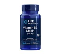 Vitamine B3 Niacine - Life Extension - 500 Mg - 100 Capsules - Non-GMO - Adulte