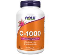 Vitamine C-1000 250 Comprimés Par Now Foods