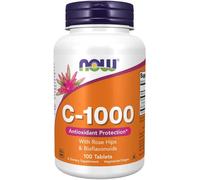 Vitamine C-1000 avec cynorrhodon 100 comprimés Now Foods
