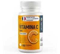 Vitamine C 1000 mg, 180 comprimés Vegane avec des bioflavonoïdes d'Agrumes et de rose Canine, haute absorption | renforce le système immunitaire | Vitamine C pure, fourniture 6 mois Made in Italy, Ago