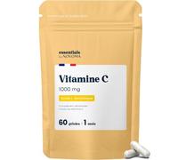 Vitamine C 1000 mg, 60 Gélules Végétales - 1 Mois
