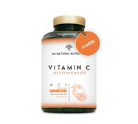 VITAMINE C 1000 mg DOSE ÉLEVÉE + Bioflavonoïdes - Vegan Puissant Vitamin C Pure - Antioxydant, Réduit la Fatigue, Renforcement les Défenses - Acide Ascorbique 180 Capsules N2 Natural Nutrition